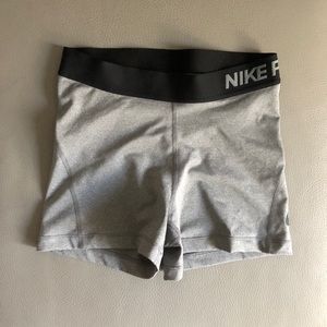 Grey Nike Pro Spandex